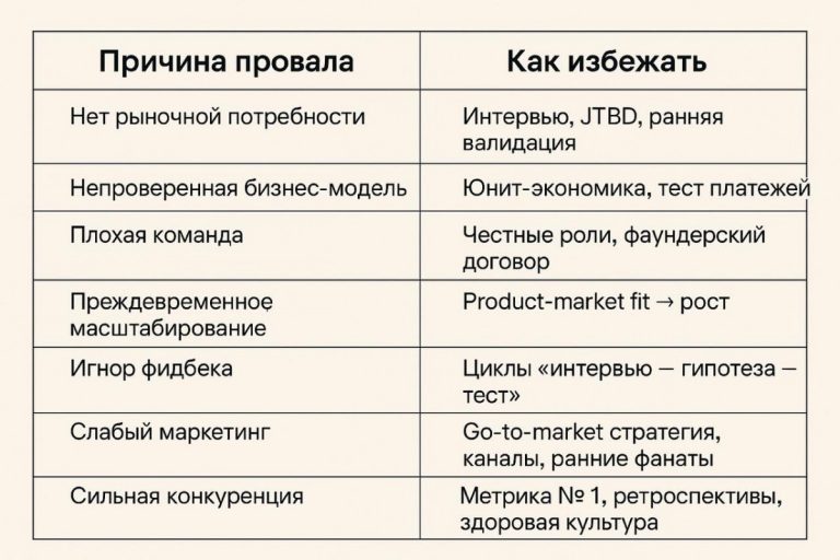 Выжить любой ценой: как не похоронить стартап в первый год